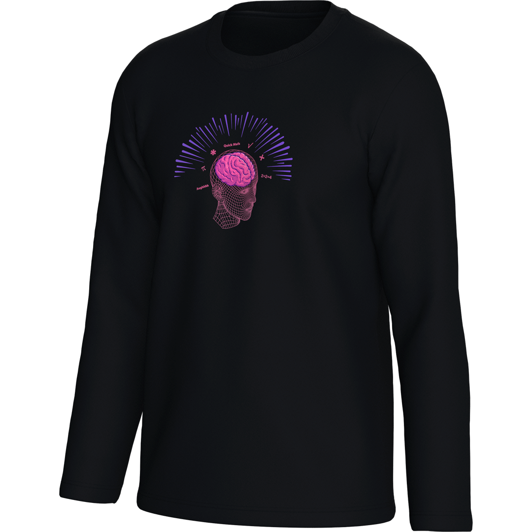 Big-Brain-Tee-Black-Long